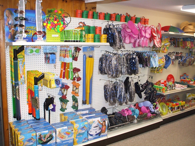 Camp essentials at Mio Pine Acres