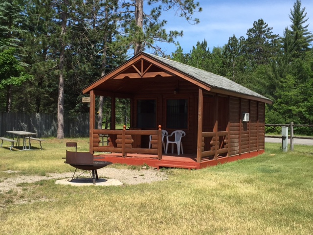 Camping Cabin at Mio Pine Acres